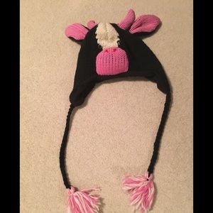 🐮Fun cute cow hat. NWOT🌺